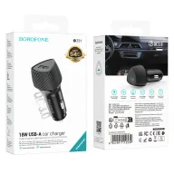 BOROFONE BZ31 Մեքենայի լիցքավորիչ – Սև