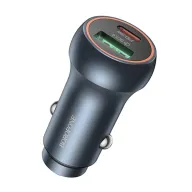 BOROFONE BZ32B Ավտոմեքենայի լիցքավորիչ, Մոխրագույն