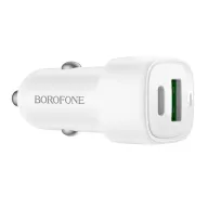 BOROFONE BZ34B Ավտոմեքենայի լիցքավորիչ, Սպիտակ