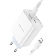 BOROFONE ԼԻՑՔ+ԼԱՐ BA73A TYPE-C TO IOS Սպիտակ