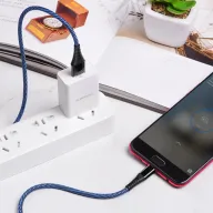 Լիցքավորման Լար Micro-USB | BOROFONE BU13-սև