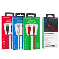 Լիցքավորման Լար  Micro-USB | BOROFONE BU18-կարմիր