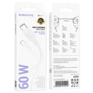 BOROFONE USB BX111 TYPE-C TO TYPE-C ՍՊԻՏԱԿ 60W