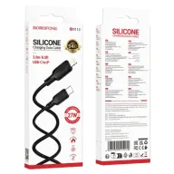 BOROFONE USB BX113 TYPE-C TO IOS Սև 2M