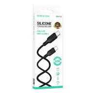 BOROFONE USB BX113 TYPE-C TO TYPE-C Սև 2M 60W