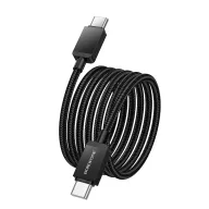 BOROFONE USB BX120 TYPE-C TO TYPE-C Սև