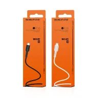 Լիցքավորման Լար Micro-USB | BOROFONE BX16-սև