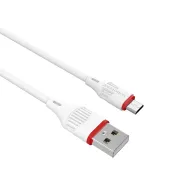 Լիցքավորման Լար Micro-USB | BOROFONE BX17-սպիտակ
