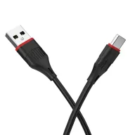 Լիցքավորման Լար Type-C | BOROFONE BX17-սև
