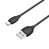 Լիցքավորման Լար Micro-USB | BOROFONE BX19-սև