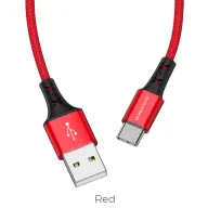 Լիցքավորման Լար  Type-C | BOROFONE BX20-կարմիր