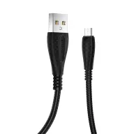 Լիցքավորման Լար Micro-USB | BOROFONE BX38-սև