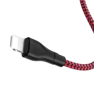 Լիցքավորման Լար Lightning| BOROFONE BX39-կարմիր