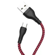 Լիցքավորման Լար  Micro-USB | BOROFONE BX39-կարմիր