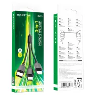 BOROFONE USB BX72 3IN1 Սև