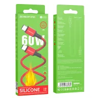 BOROFONE USB BX83 Type-C TO TYPE-C Կարմիր