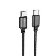 BOROFONE USB BX87 TYPE-C TO TYPE-C Սև 2m