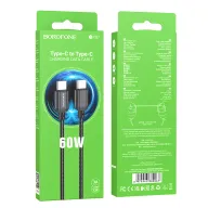 BOROFONE USB BX87 TYPE-C TO TYPE-C Սև