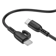 BOROFONE USB BX91 TYPE-C TO TYPE-C Սև