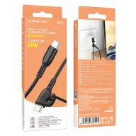 BOROFONE USB BX91 TYPE-C TO TYPE-C Սև