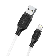 Լիցքավորման Լար Lightning| BOROFONE BX42-սպիտակ