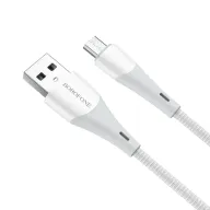 Լիցքավորման Լար Micro-USB BOROFONE BX60- Սպիտակ