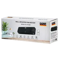 DORF DF-6003 Պատի Տաքացուցիչ Սև
