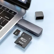 HOCO Ադապտեր HB45 2in1 USB 3.0 ՄՈԽՐԱԳՈՒՅՆ