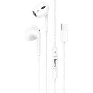 HOCO M101 Max Ականջակալ Փոքր Լարով Type-C Սպիտակ