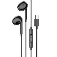 HOCO M101 Max Ականջակալ Փոքր Լարով Type-C Սև