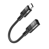 HOCO ԱԴԱՊՏԵՐ U107 TYPE-C TO IOS 0.1M Սև