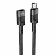HOCO ԱԴԱՊՏԵՐ U107 TYPE-C TO TYPE-C 1.2M Սև