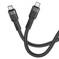 HOCO USB U110 TYPE-C TO TYPE-C Սև