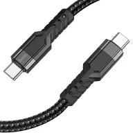 HOCO USB U110 TYPE-C TO TYPE-C Սև