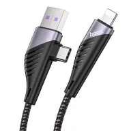HOCO USB U95 TYPE-C TO IOS Սև
