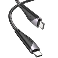 HOCO USB U95 TYPE-C TO TYPE-C Սև