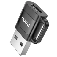 HOCO ԱԴԱՊՏԵՐ UA31D USB to Type-C/USB2.0 Սև