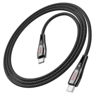 HOCO USB U133 TYPE-C TO TYPE-C Սև 60W