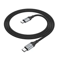 HOCO USB X102 TYPE-C TO TYPE-C 60W Սև