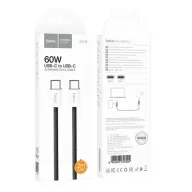 HOCO USB X104 TYPE-C TO TYPE-C 60W Սև 2M