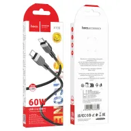 HOCO USB X109 TYPE-C TO TYPE-C Սև 60W 2M