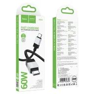 HOCO USB X110 TYPE-C TO TYPE-C Սև 60W