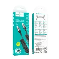 HOCO USB X121 TYPE-C TO TYPE-C 60W Սև
