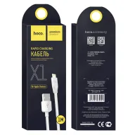 HOCO X1 USB-ից Lightning (iOS) Լիցքավորման լար (Սպիտակ)