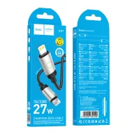 HOCO USB X117 TYPE-C TO IOS Սև 27W