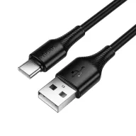 HOCO X120 USB-ից Type-C լիցքավորման մալուխ Սև