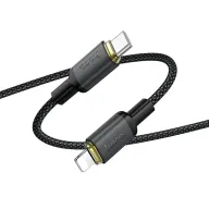 HOCO USB X128 TYPE-C TO IOS 30W Սև