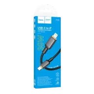 HOCO USB X128 TYPE-C TO IOS 30W Սև