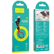 HOCO USB X21 PLUS TYPE-C 25SM Սև-ԿԱՐՄԻՐ