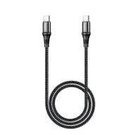 HOCO USB X50 TYPE-C TO TYPE-C 1M Սև